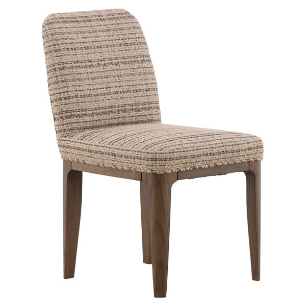 Vanguard Furniture Form Dining Side Chair Chase Tweed/Saddle Pre-Made Sample