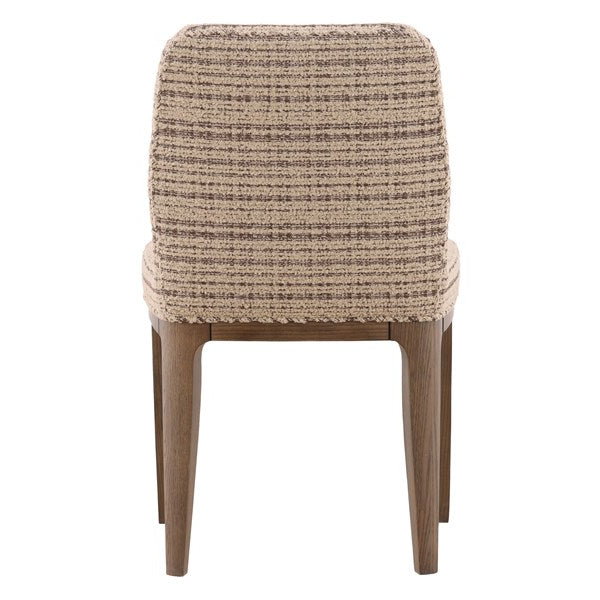 Vanguard Furniture Form Dining Side Chair Chase Tweed/Saddle Pre-Made Sample