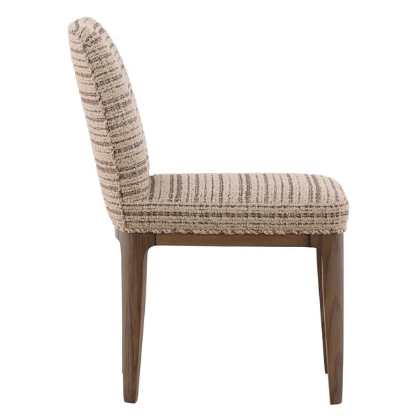 Vanguard Furniture Form Dining Side Chair Chase Tweed/Saddle Pre-Made Sample
