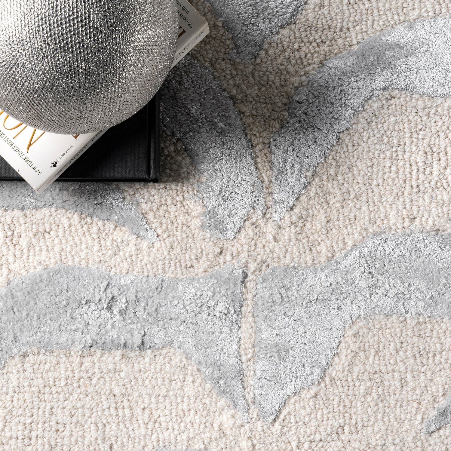 Zebra Stripe Hand Tufted Rug