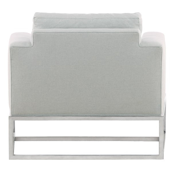 Vanguard Furniture Kip Chair Naven Nickel Fabric Pre-Made Sample