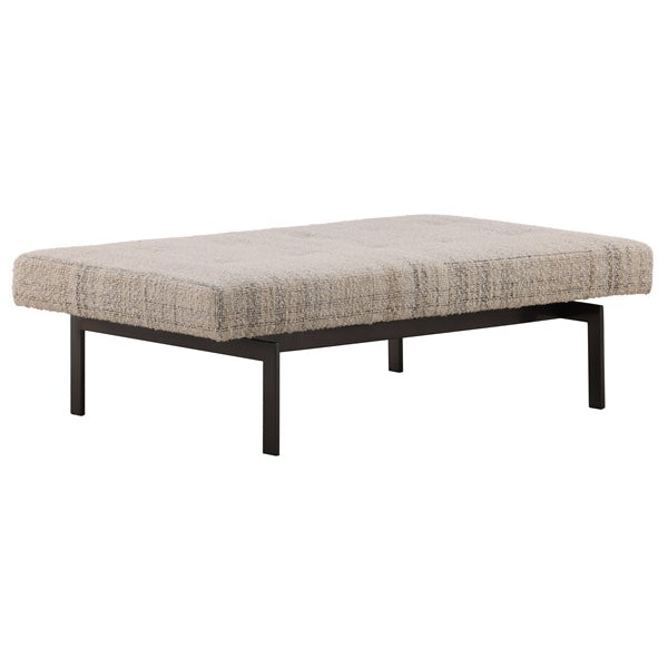 Vanguard Furniture Drysdale Bench Karmin Mineral Fabric Pre-Made Sample