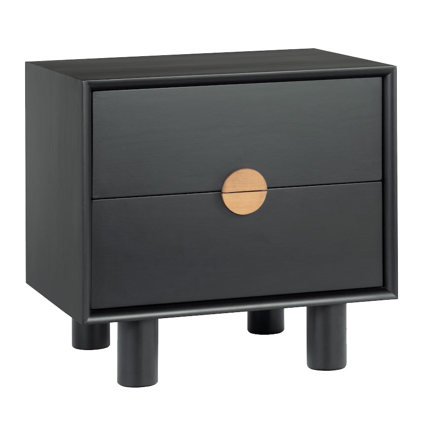 Redford House Zoe 2 Drawer Nightstand Set of 2
