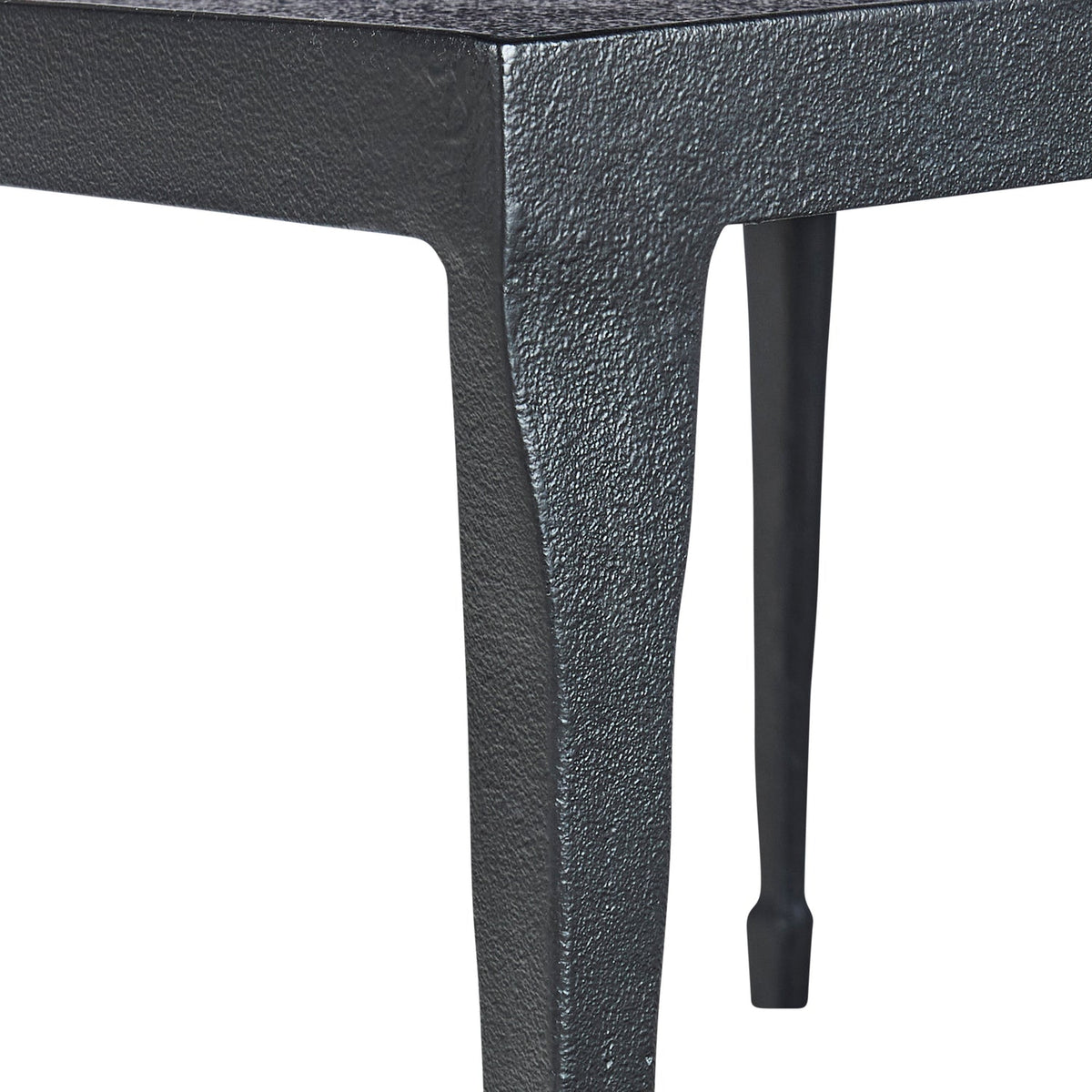 Bernhardt Interiors Halden Cocktail Table in Black, close-up detail