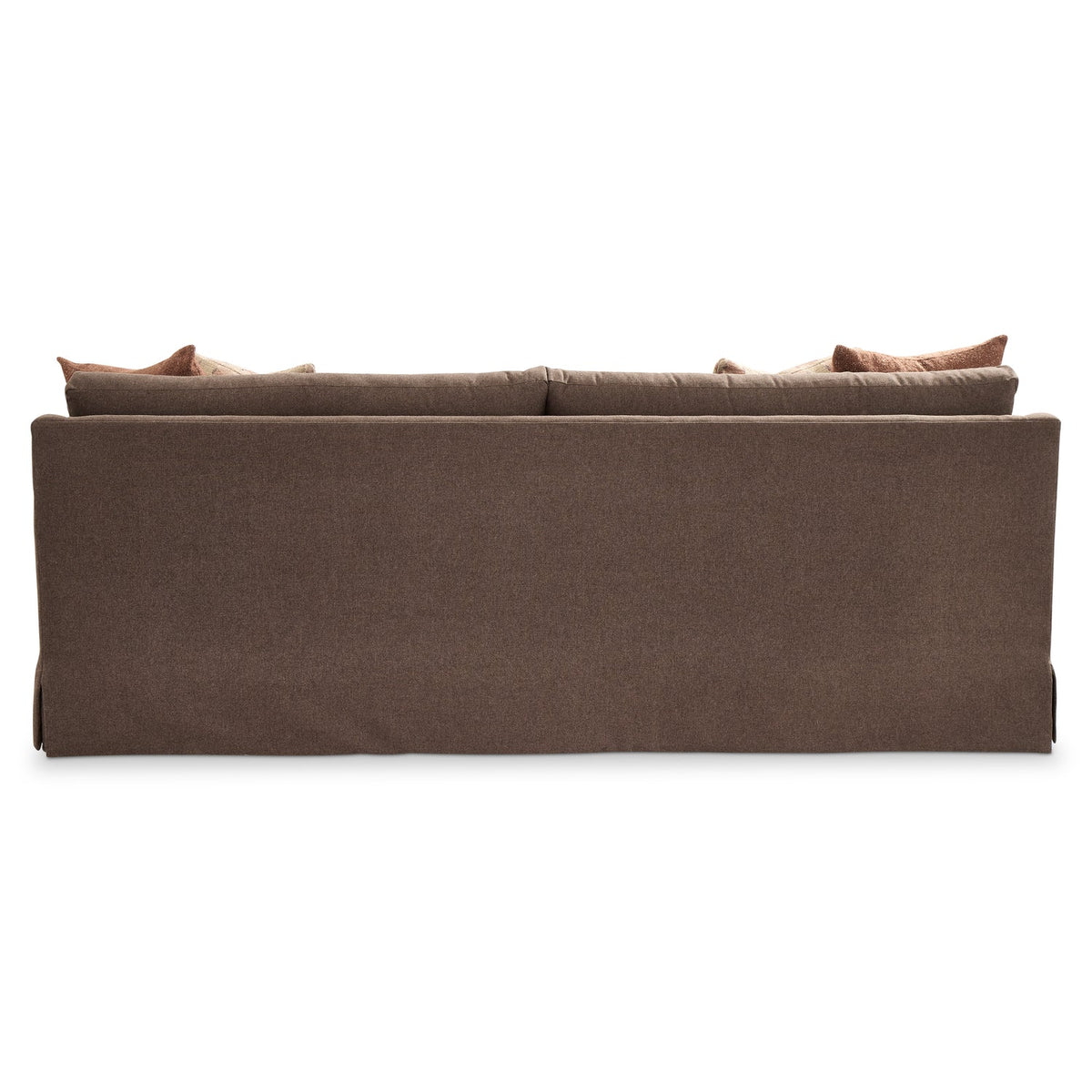 Bernhardt Living Langley Fabric Sofa in Brown, detail view