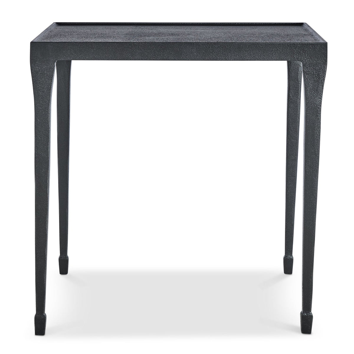 Bernhardt Interiors Halden Side Table in Black, front view