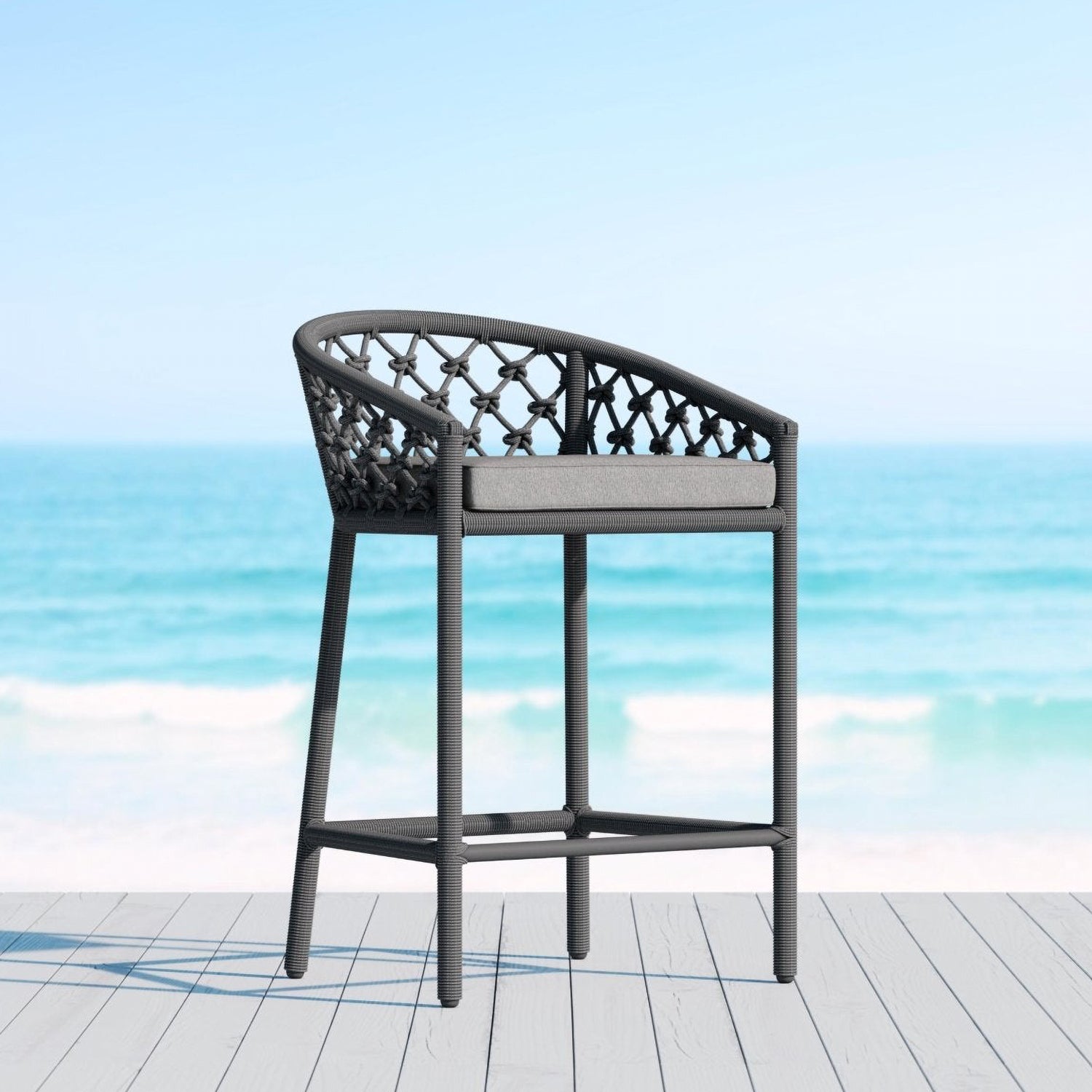 Azzurro Living Amelia Outdoor Counter Stool