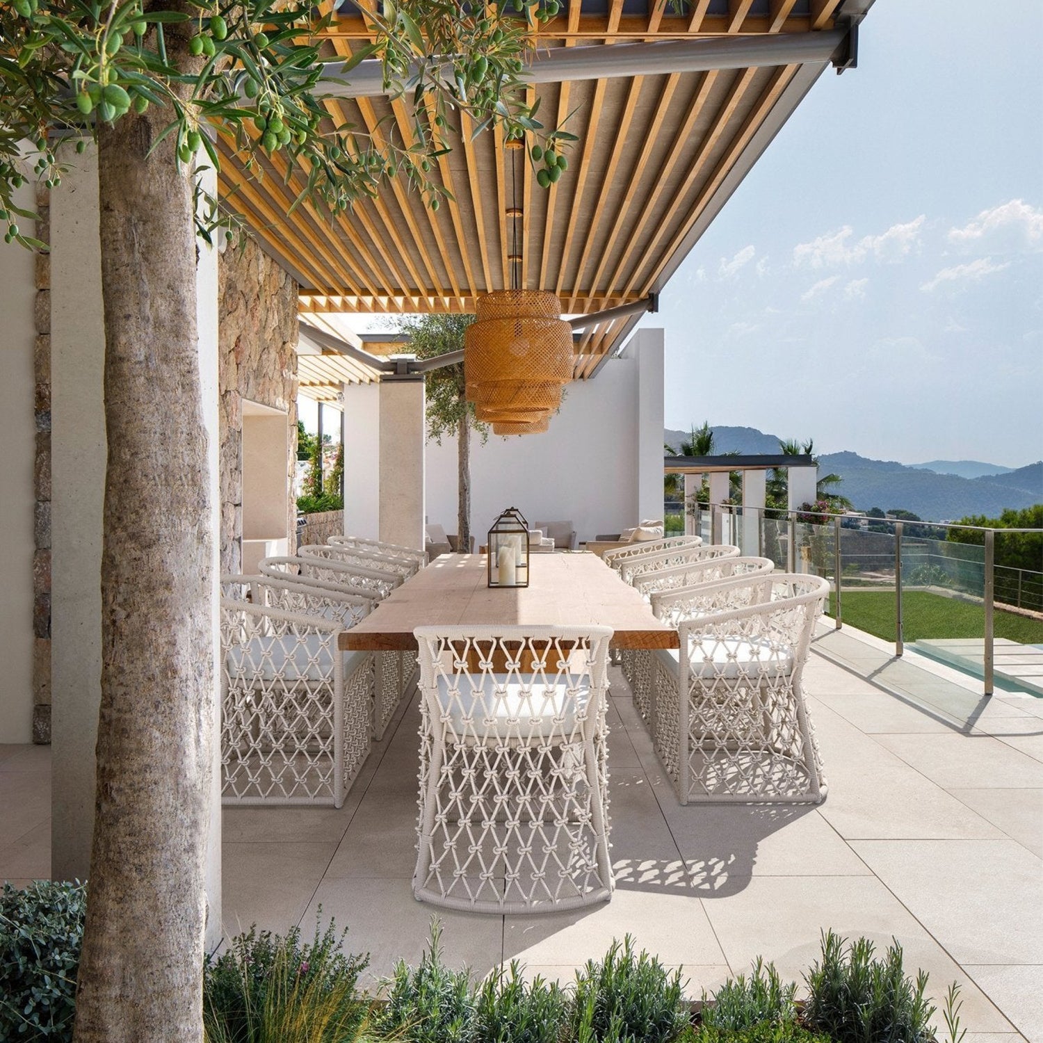 Azzurro Living Amelia Outdoor Dining Chair