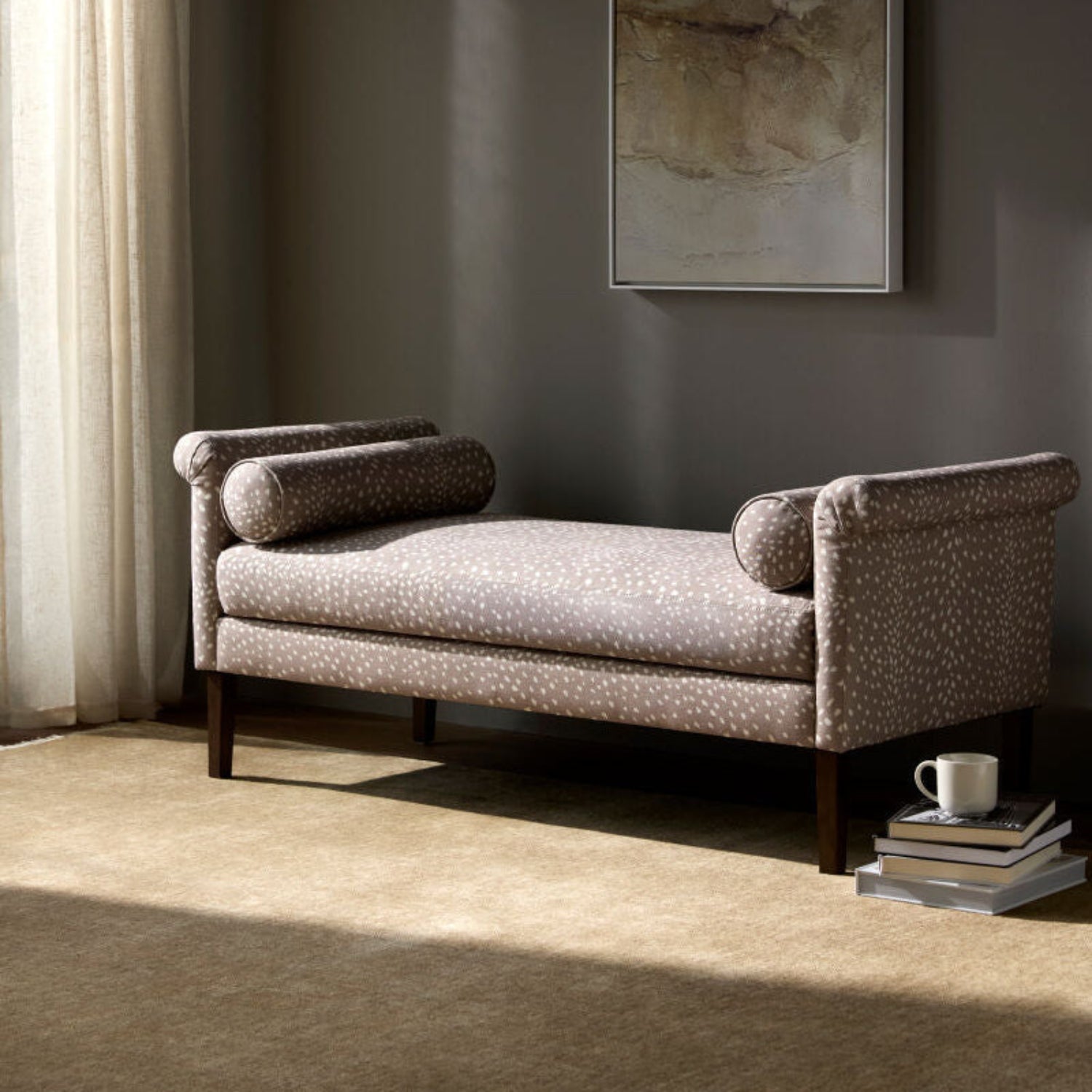 Aneesa Polyester Bench