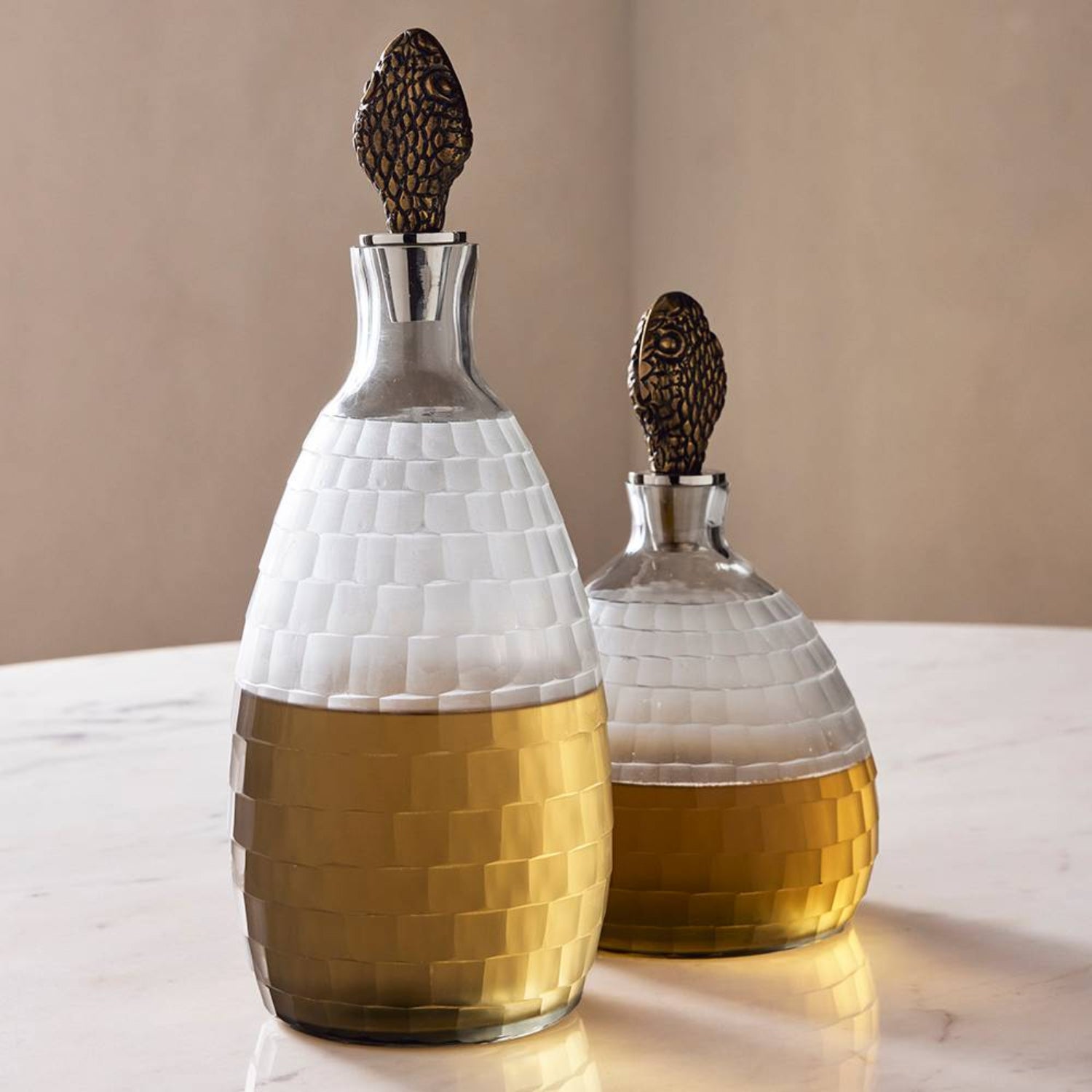 Arteriors Ophis Decanter Set of 2