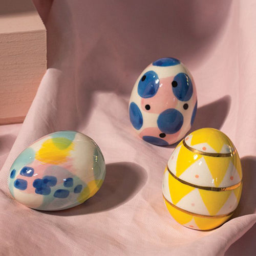 Artistic Easter Egg Set of 4