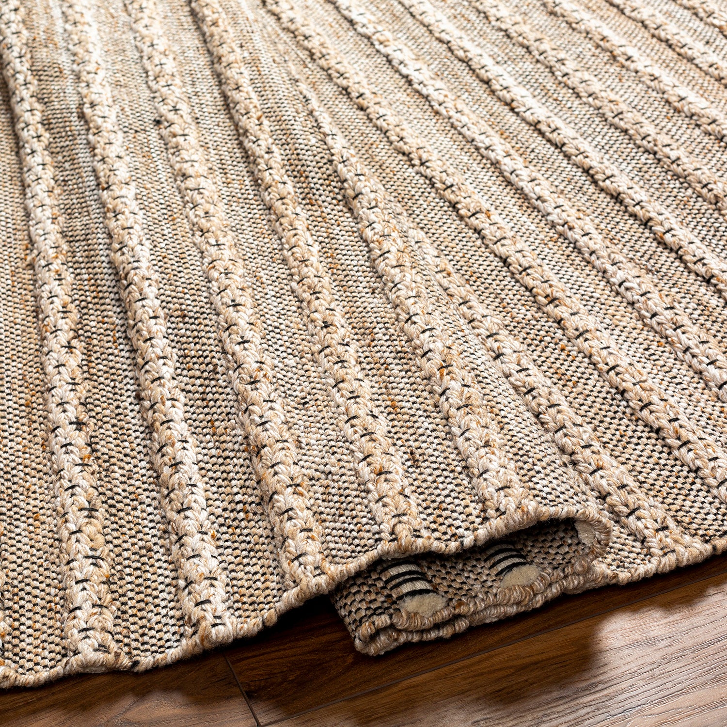 Surya Azalea Fringed Hand Woven Rug