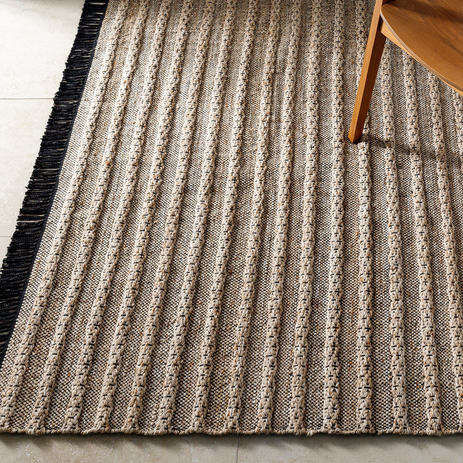 Surya Azalea Fringed Hand Woven Rug