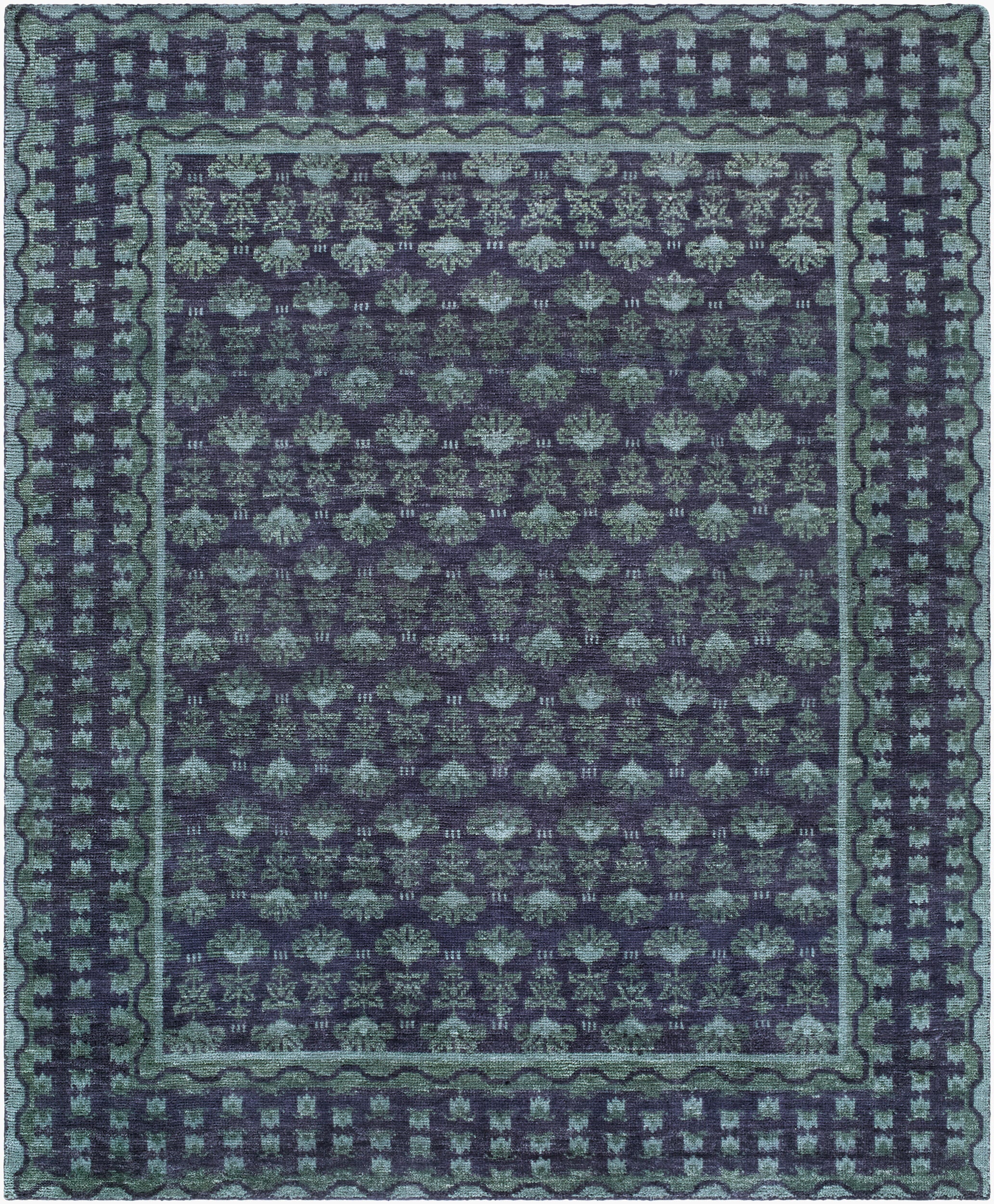 Surya Azule Hand Knotted Rug