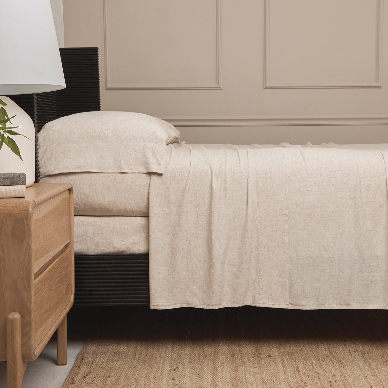 Pom Pom at Home Bamboo Linen Pillowcase Set of 2