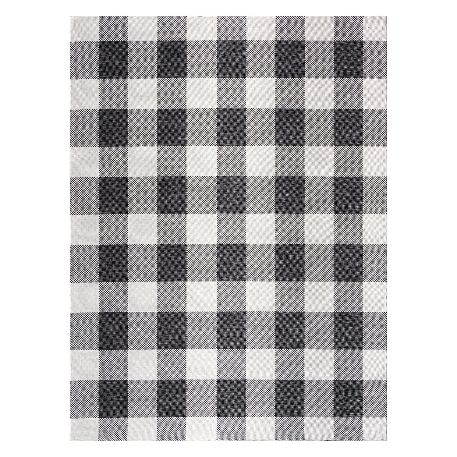 Livabliss Barbados Gingham Indoor/Outdoor Rug