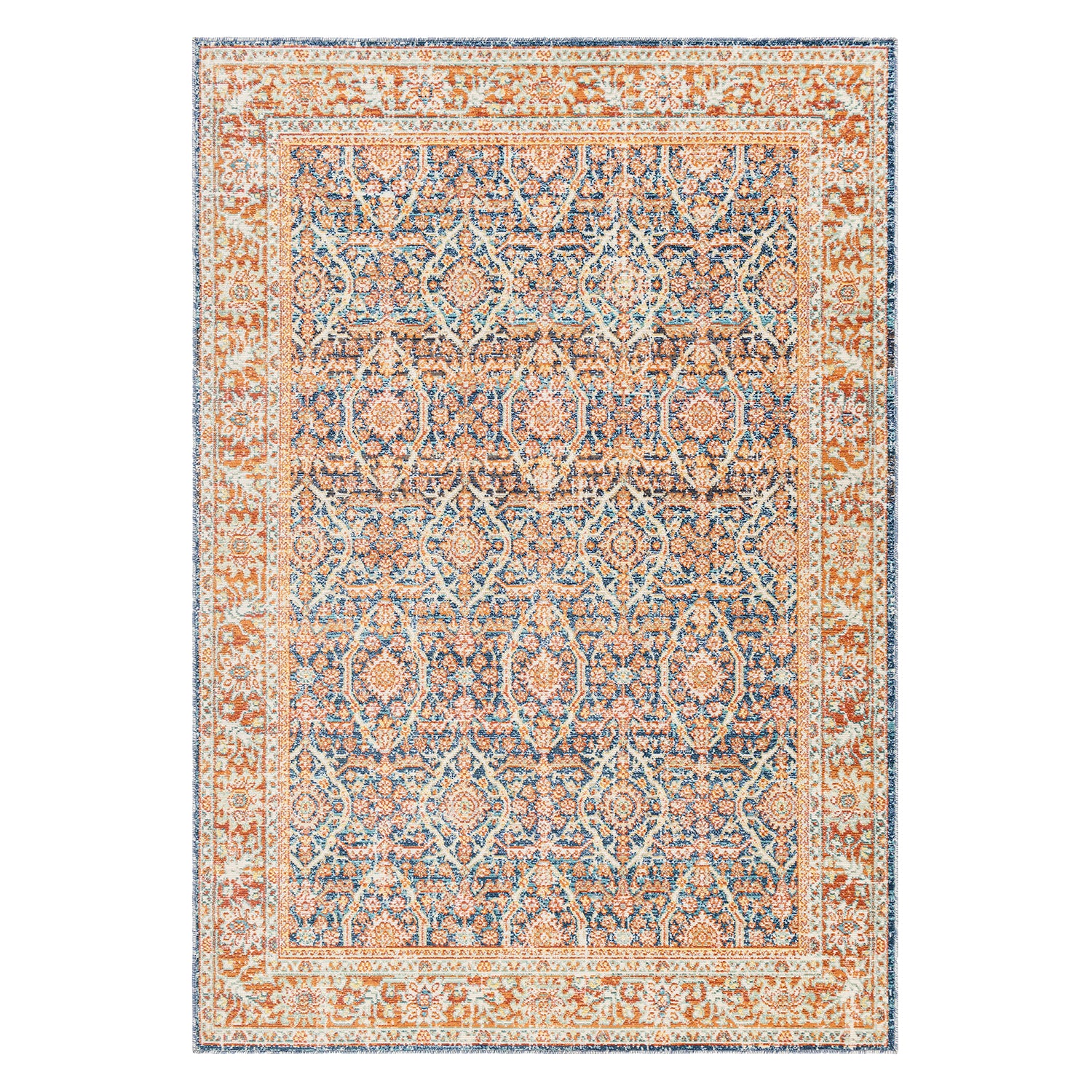 Livabliss Bodrum Blue Indoor/Outdoor Rug