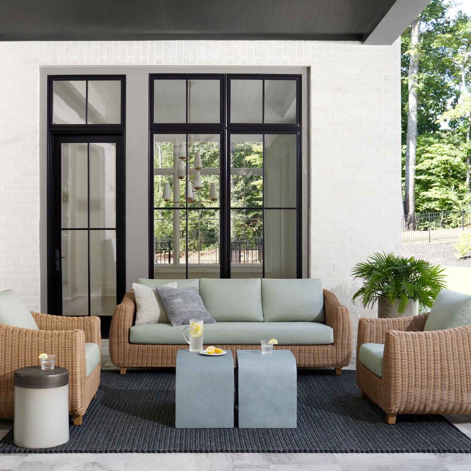 Surya Beach House BHS-2301 Hand Woven Indoor/Outdoor Rug