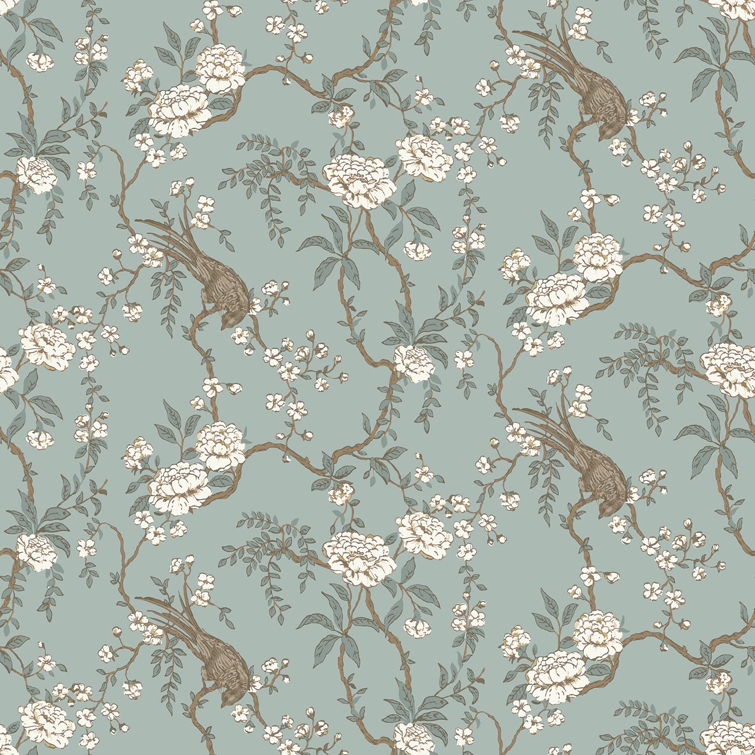 Mitchell Black Birdsong Wallpaper