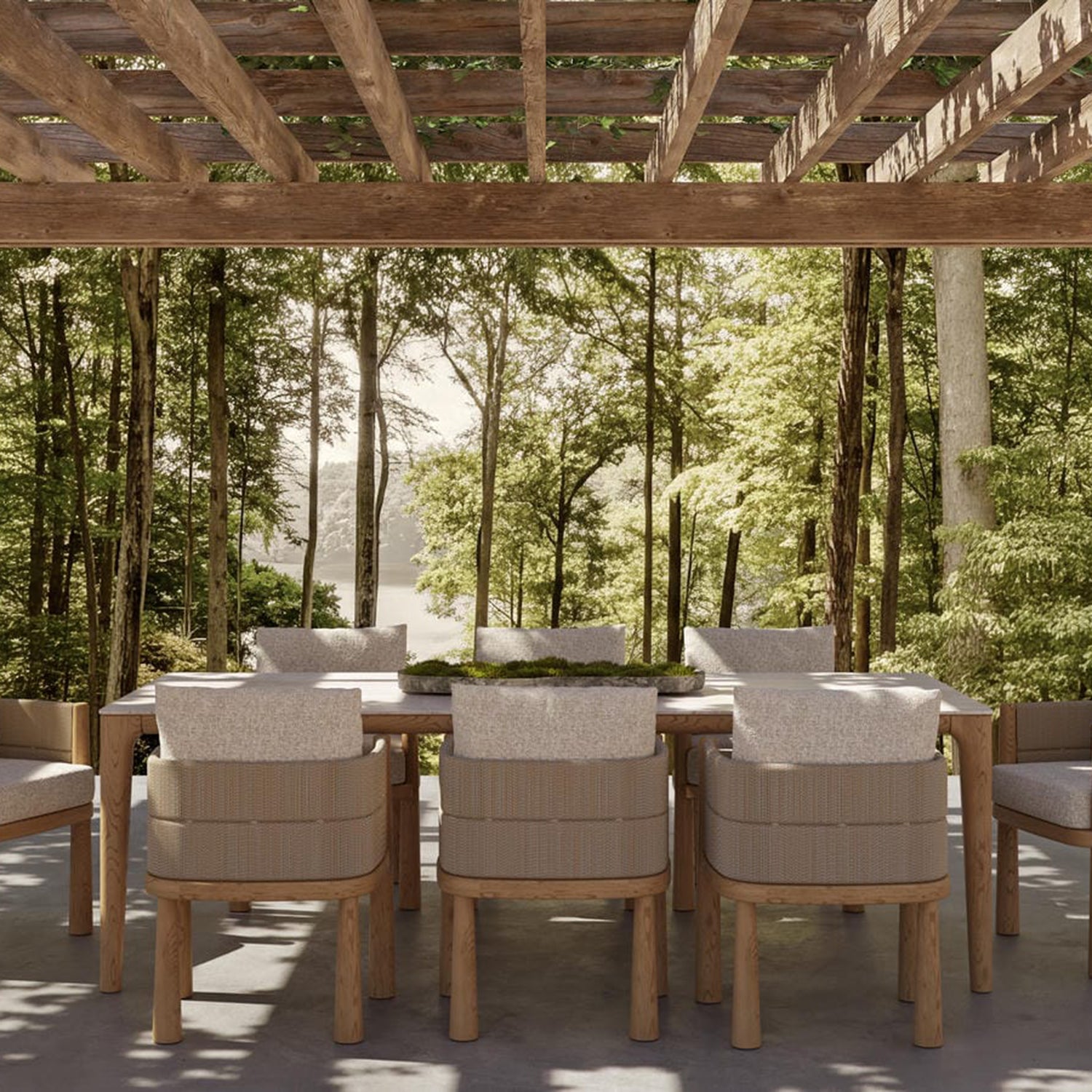 Azzuro Living Biscayne Dining Chair Set of 2