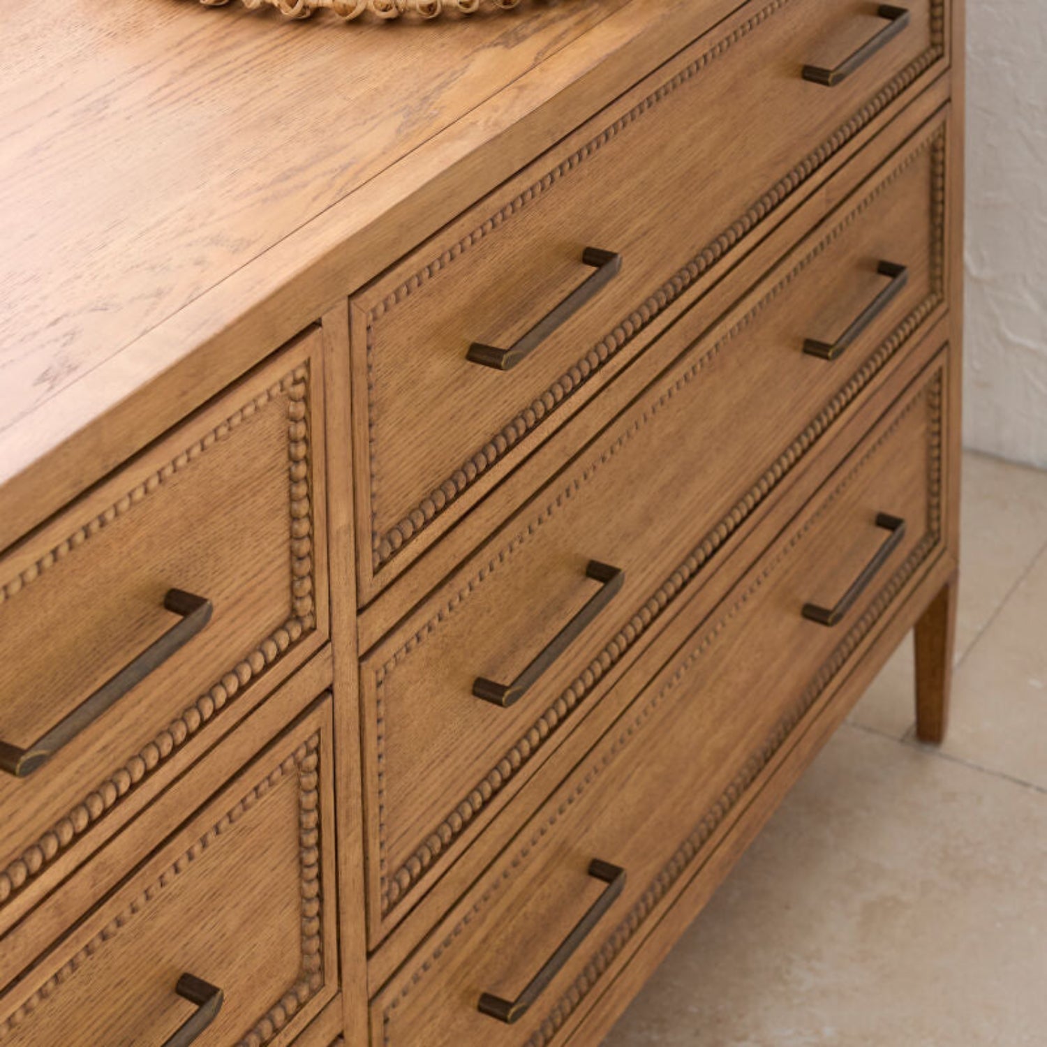 Hermosa Oak Veneer Dresser