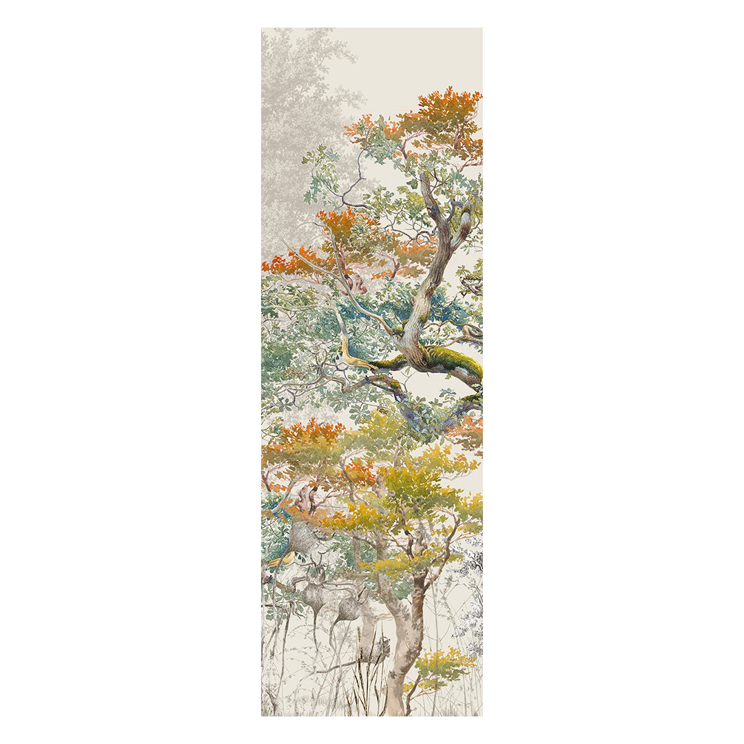 Garnier Thiebaut Bois De Mystere Parchemin Tablerunner Set of 2