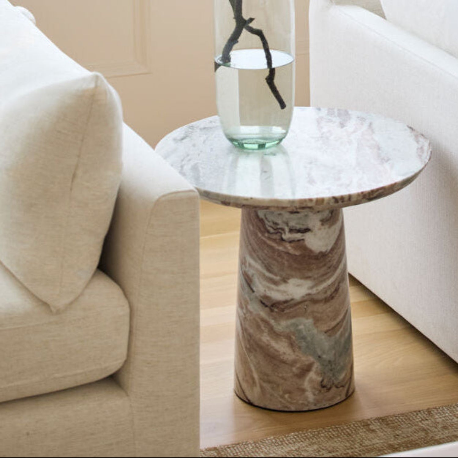 Portola Marble Accent Table