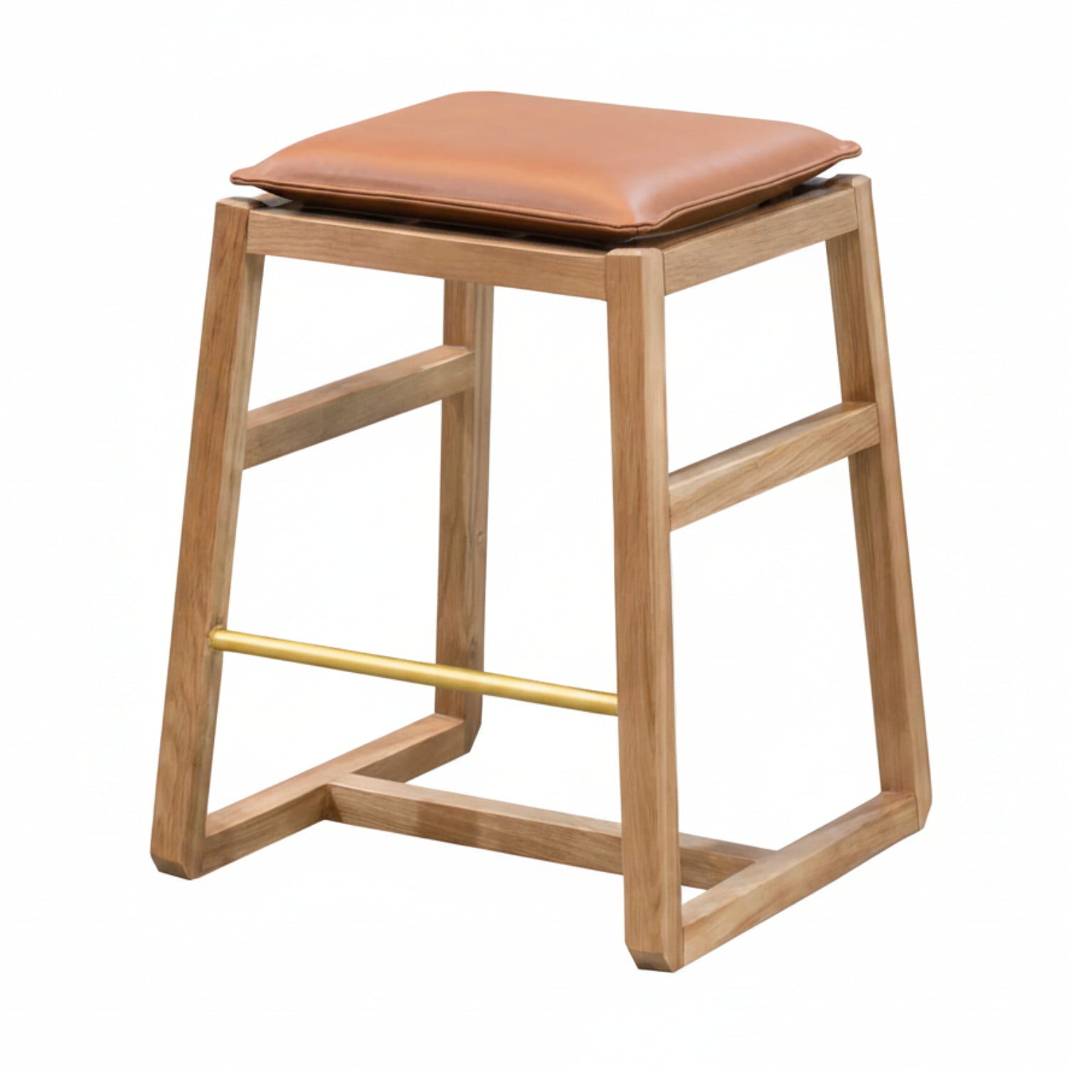 Richie Leather Counter Stool
