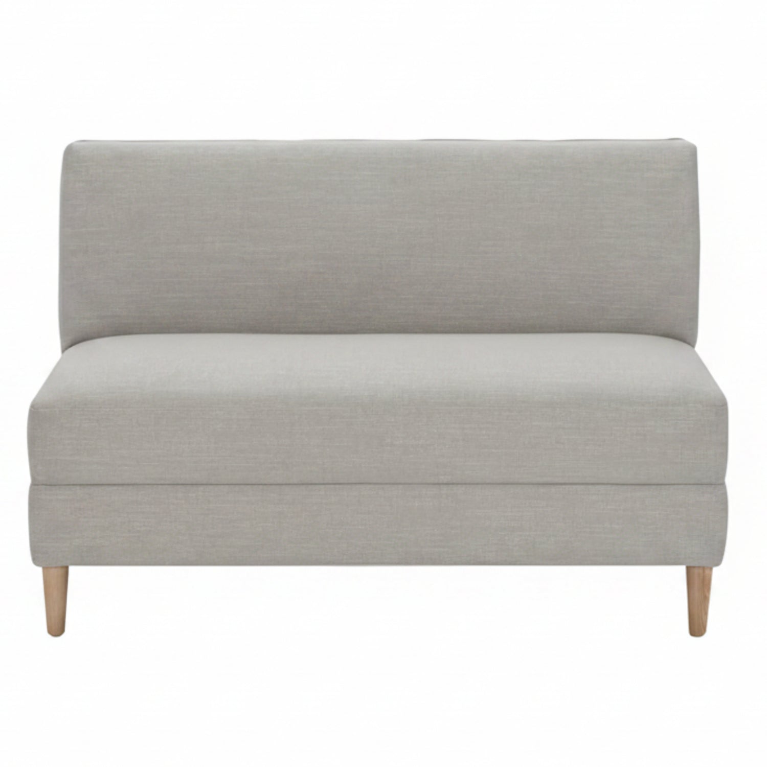 Stinson Light Gray Dining Bench