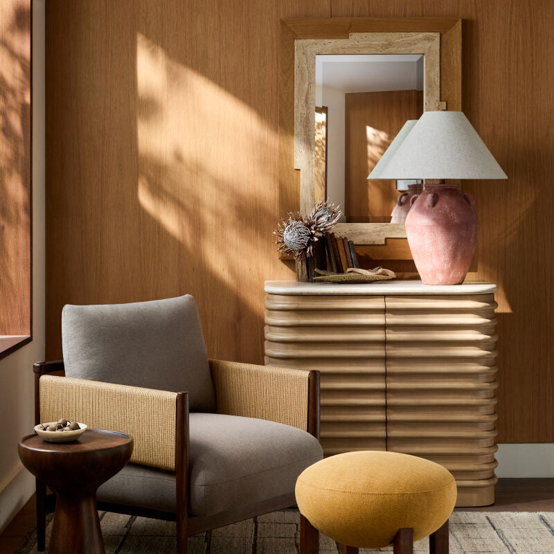 Piceno Oak Accent Mirror