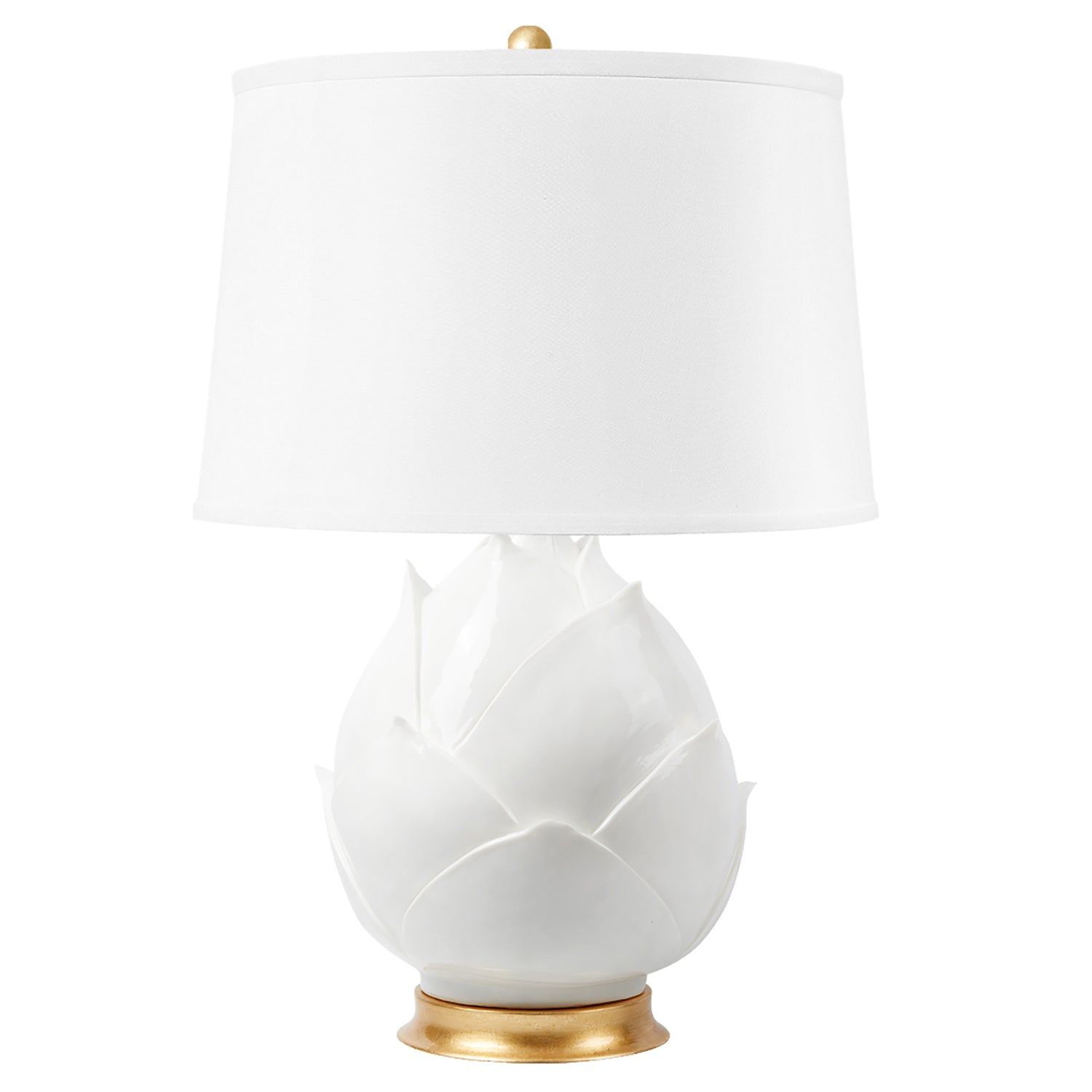 Villa and House Budding Table Lamp with Shade