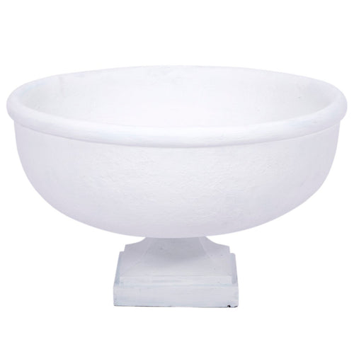 Old World Design Robins White Gesso Decorative Bowl