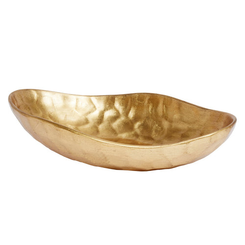 Old World Design Oblong Decorative Bowl