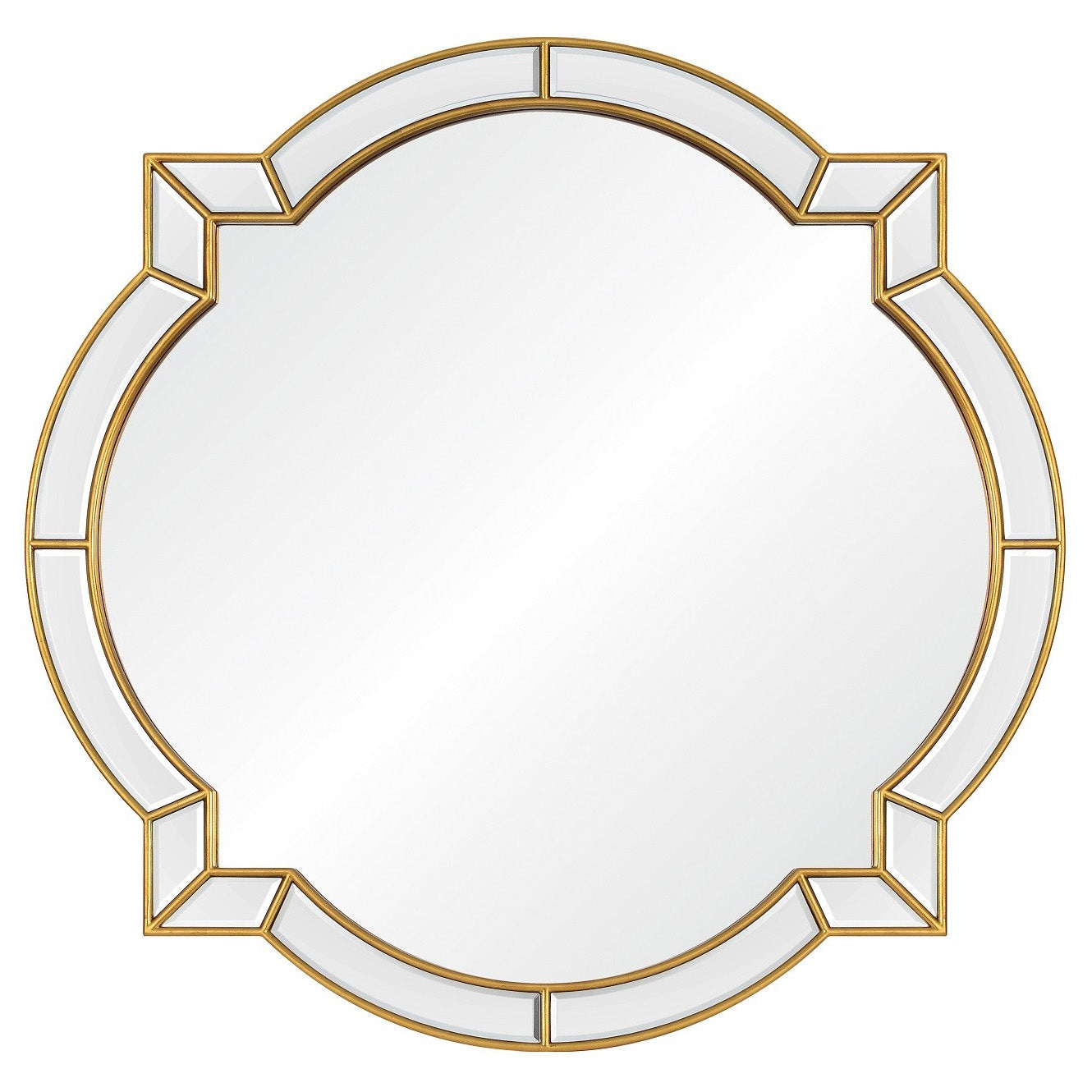 Bunny Williams For Mirror Home Lotus Hand Carved Wall Mirror