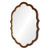 Bunny Williams For Mirror Home Burlwood Hand Carved Wall Mirror