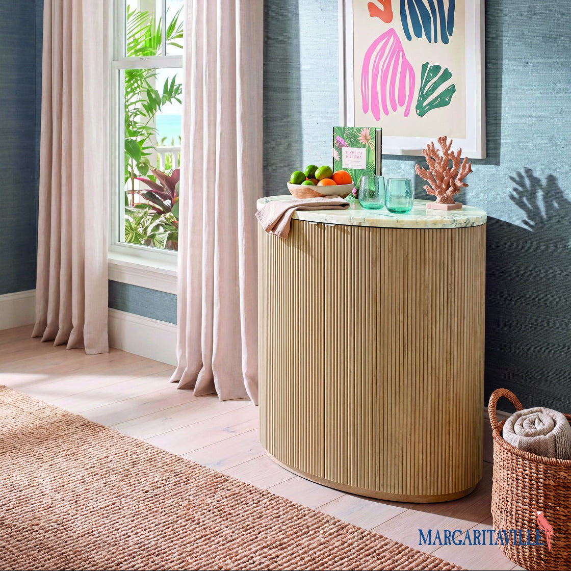 Margaritaville Island Time Bar Cabinet