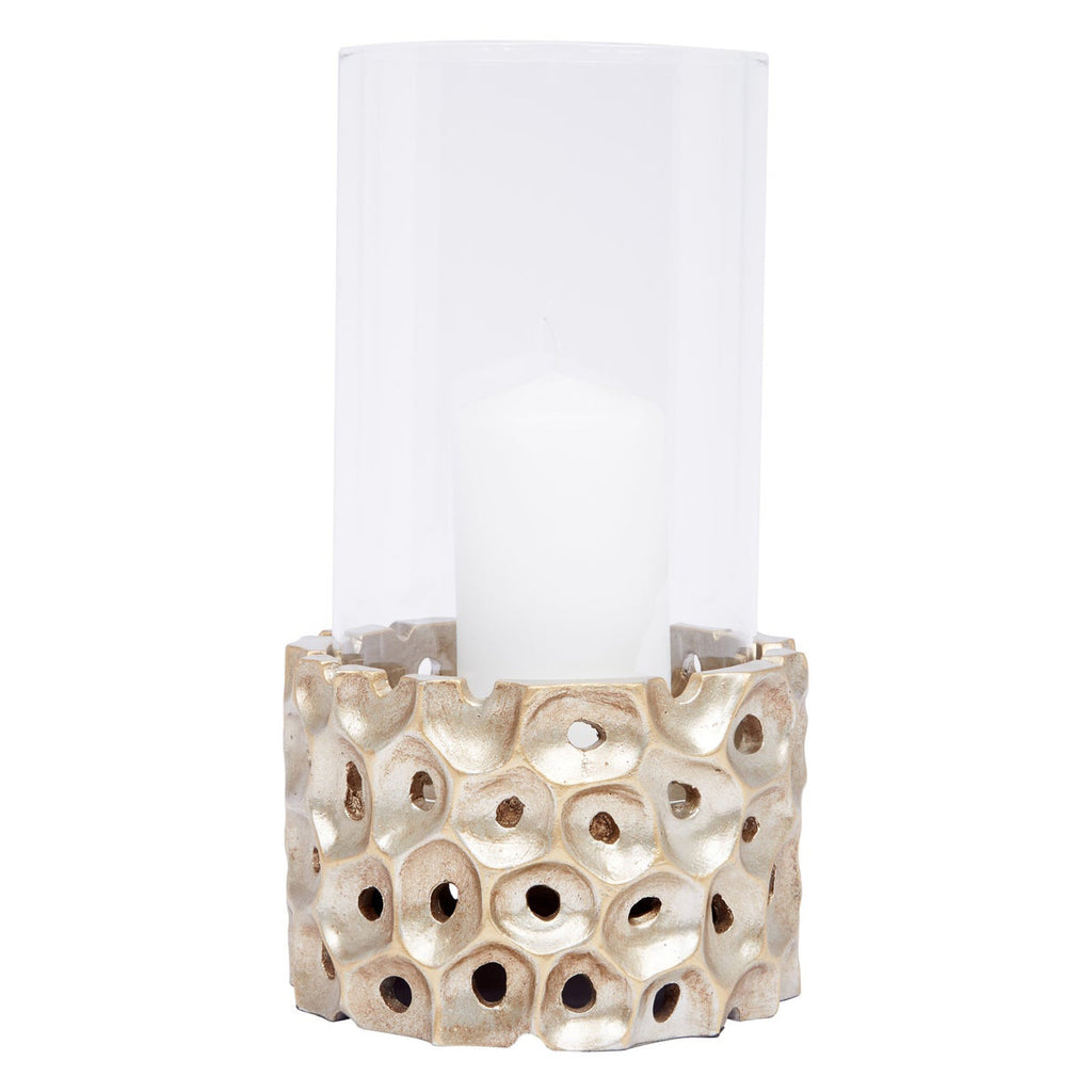 Old World Design Brody Champagne Gold Candleholder – Paynes Gray