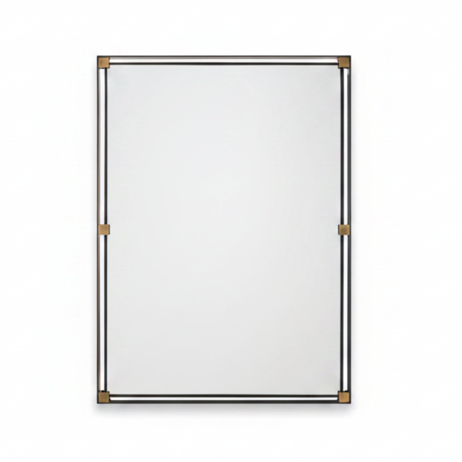Casimir Black Iron Accent Mirror