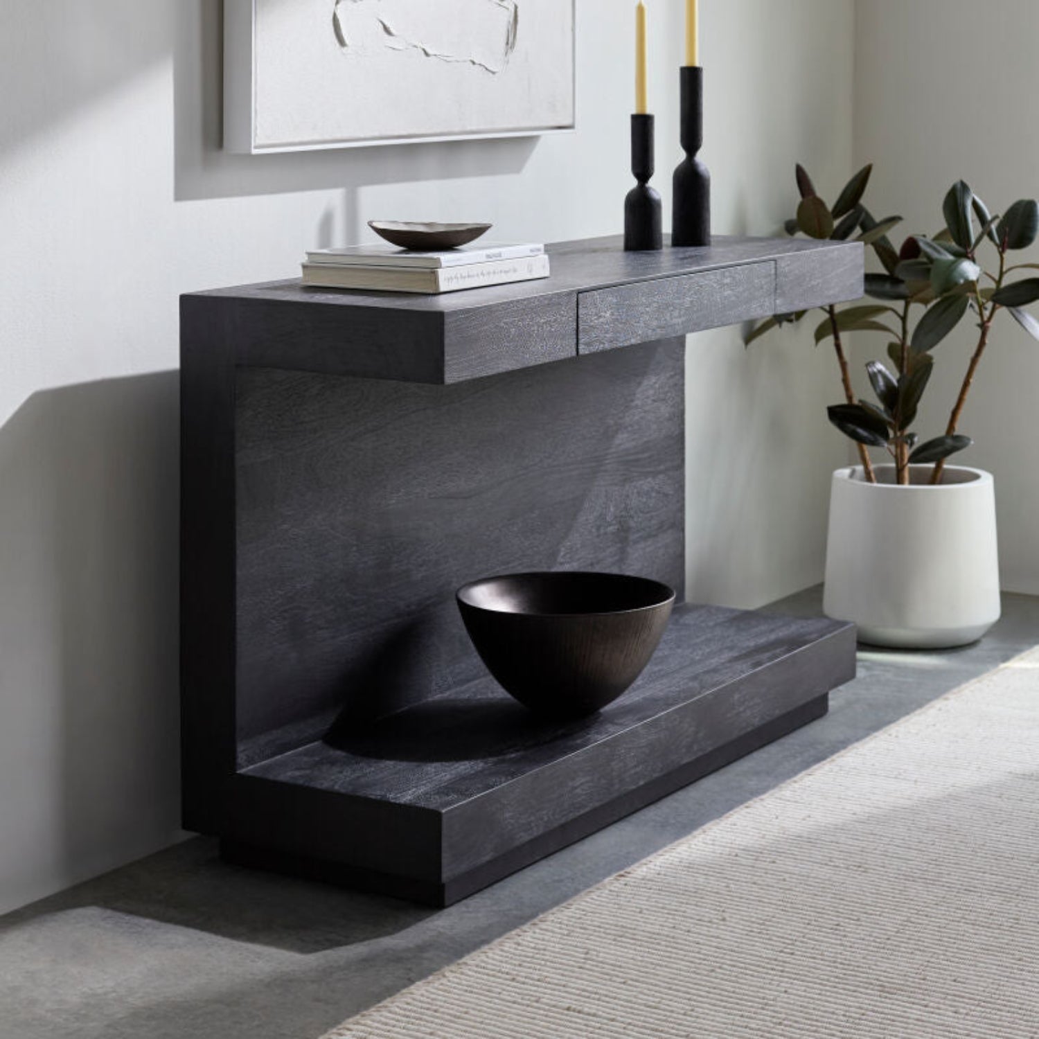 Coburn Mango Wood Console Table