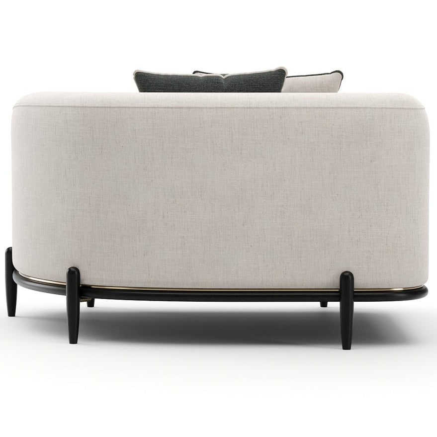 Caracole Madera Oatmeal RAF Modular Loveseat