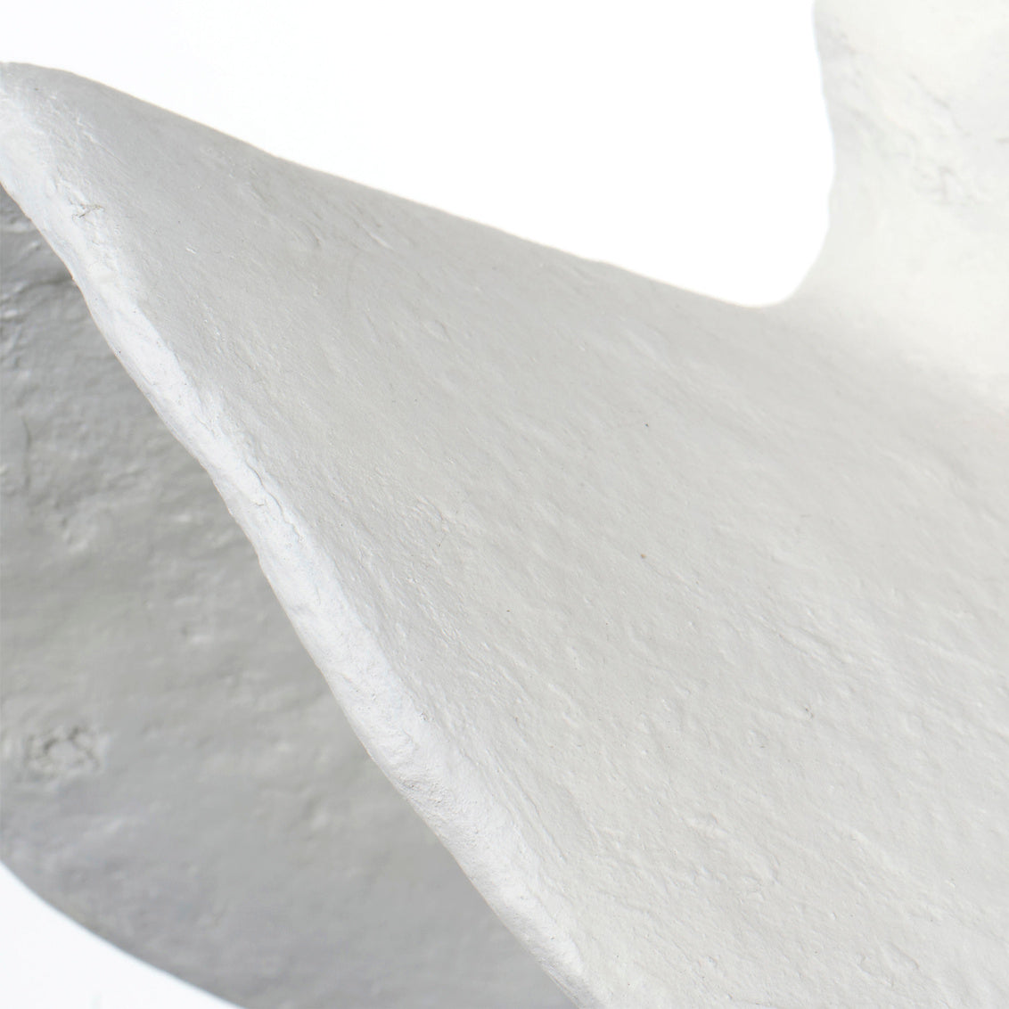 Jamie Young Slope Paper Mache Matte White 7-Light Chandelier