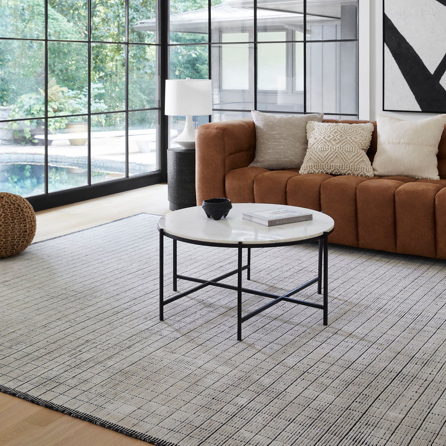 Surya Carre Lush Hand Loomed Rug