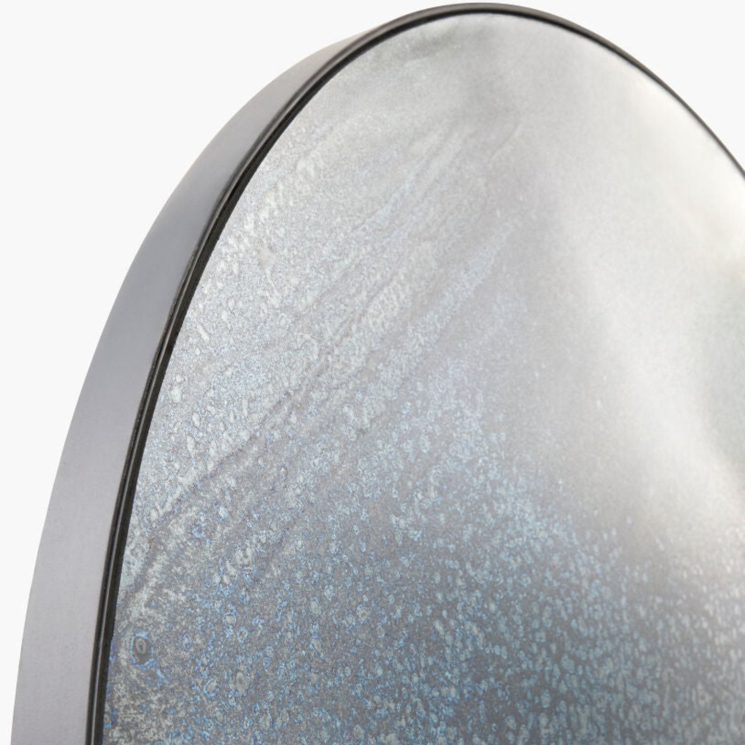 Ceres Black Accent Square Mirror