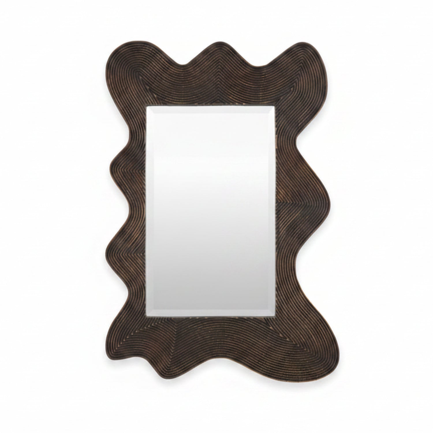 Charme Bronze Mango Wood Accent Mirror