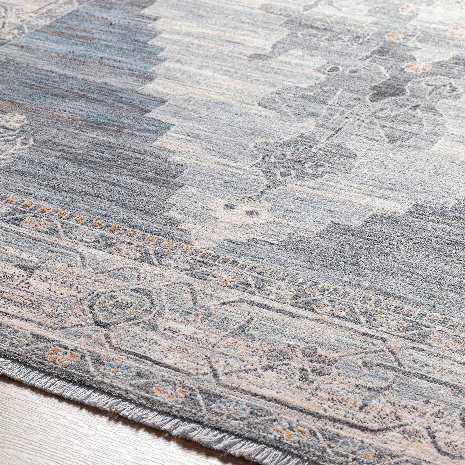 Surya Chicago Charcoal Machine Woven Rug