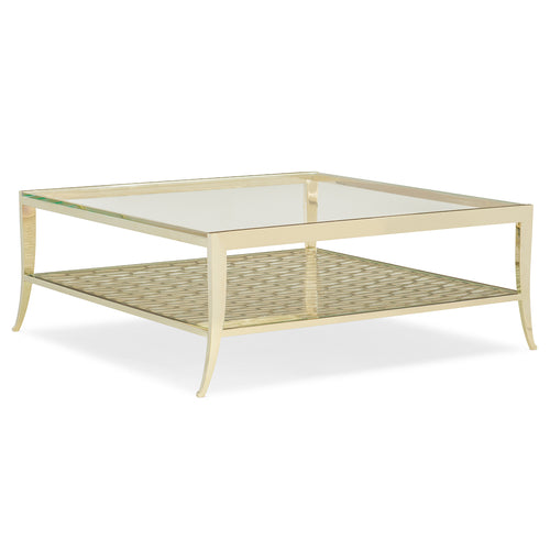Caracole Pattern Recognition Cocktail Table