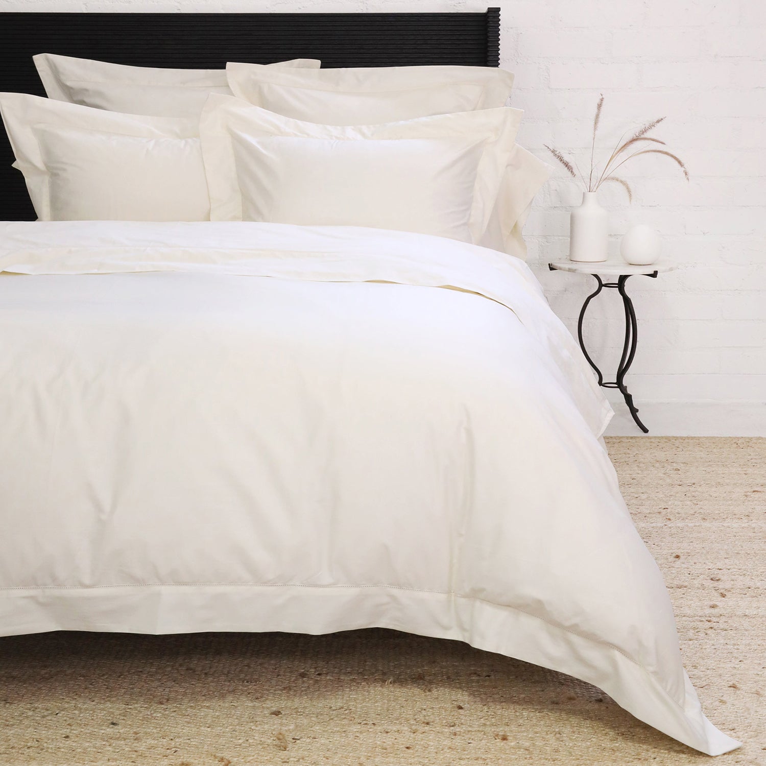 Pom Pom at Home Classico Hemstitch Cotton Sateen Duvet Cover Set