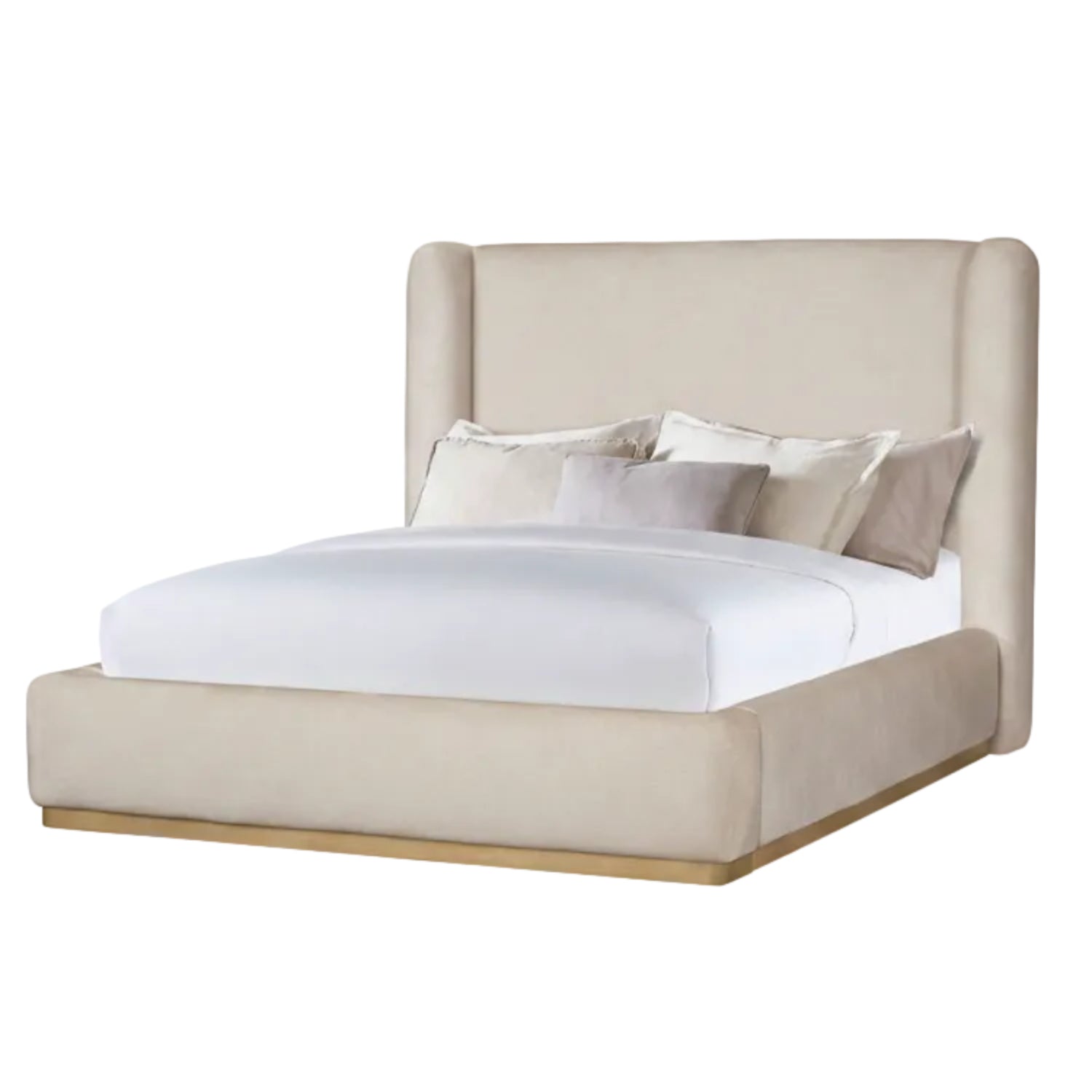 Covina Polyester Upholstered Bed
