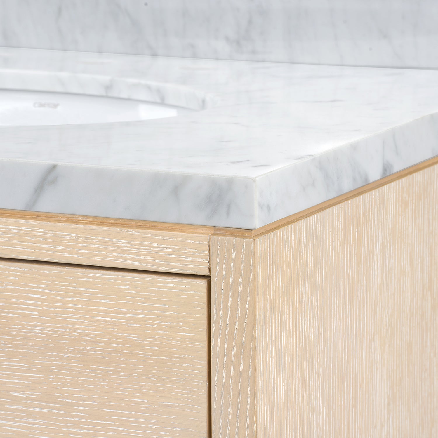 Villa and House Caspian 2 Drawer Cabinet Bath Vanity