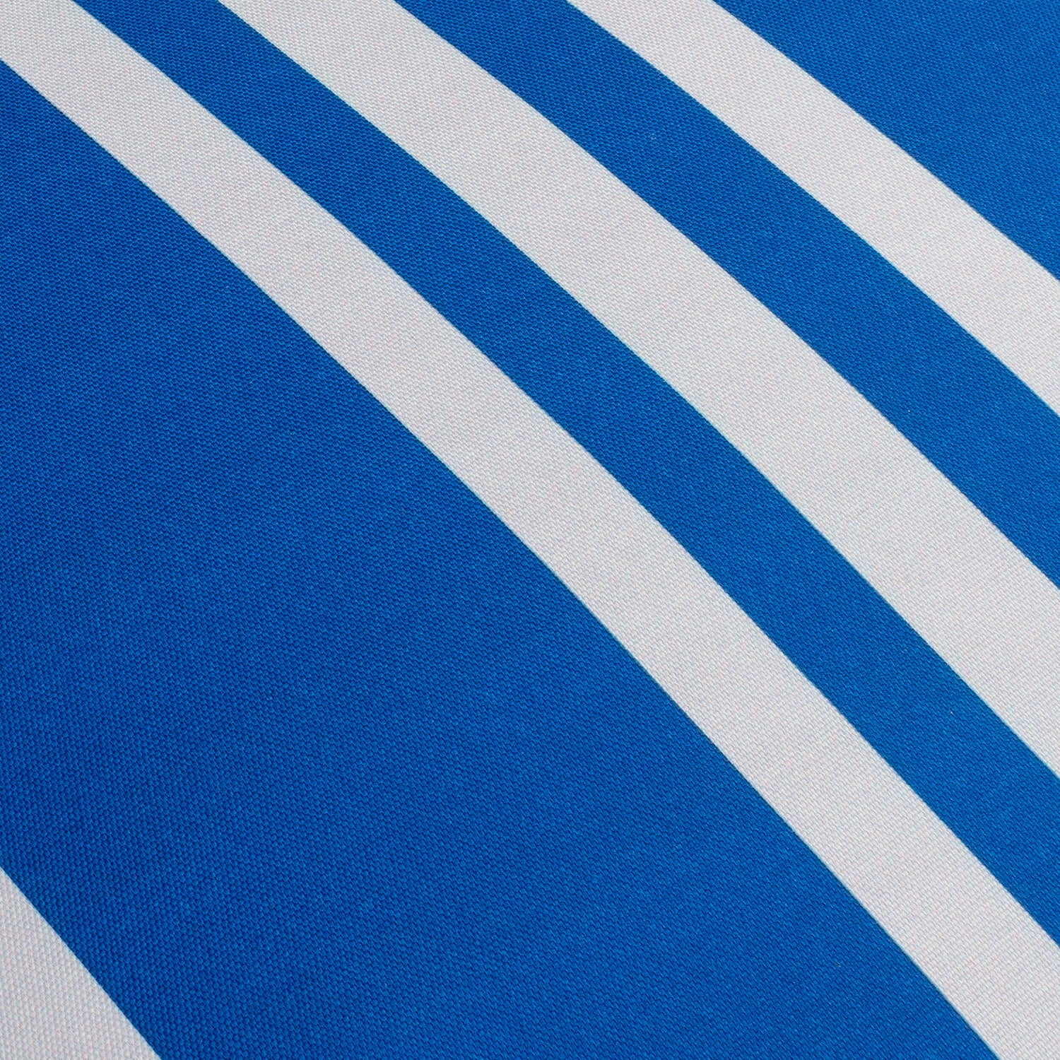 Classic Bold Stripe Blue Throw Pillow